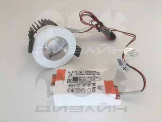  QUO IP65/20 13 WH D45 4000K (with driver)