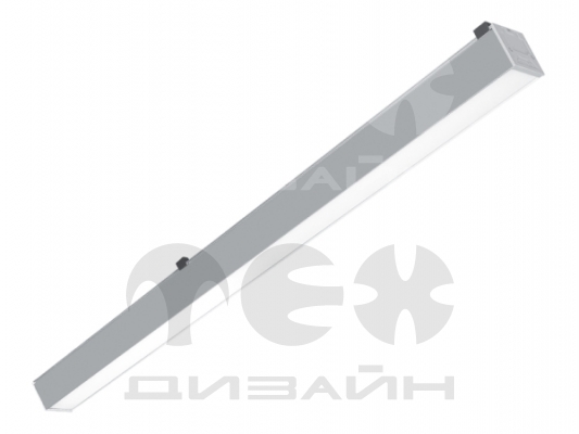 Подвесной светодиодный светильник FLORA 50-18/OPAL-790/IP40 (4000К, серый)