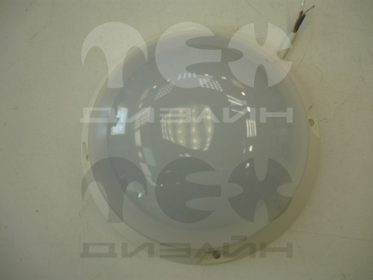 Светодиодный светильник "ВАРТОН" ЖКХ круг IP65 185*70 мм антивандальный 6ВТ (диод 0,5Вт) 4000К