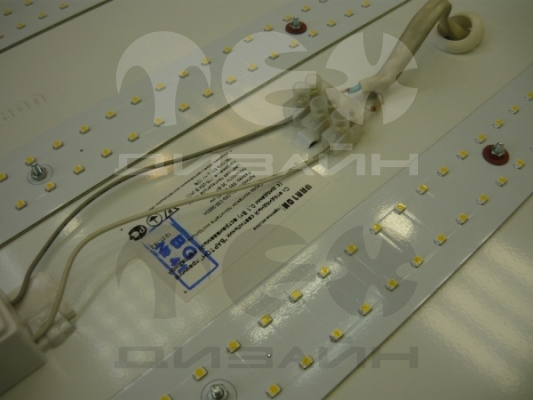 Светодиодный светильник VARTON E070 для образовательных учреждений встраиваемый/накладной 595х595х50 мм 36 ВТ 3950К