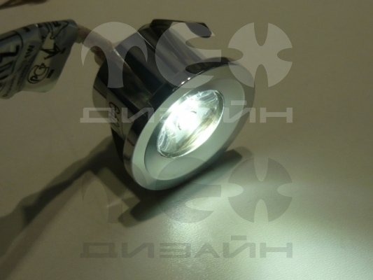 Точечный светодиодный светильник HL665L 1W Матхром 6400К