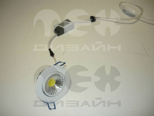 Точечный светодиодный светильник HL698LE 3W Белый 6400K