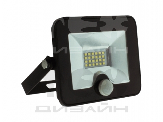 FL-LED Light-PAD SENSOR 10W Grey 4200К Светодиодный прожектор с датчиком движения