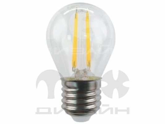 Светодиодная лампа FL-LED Filament G45 6W E27