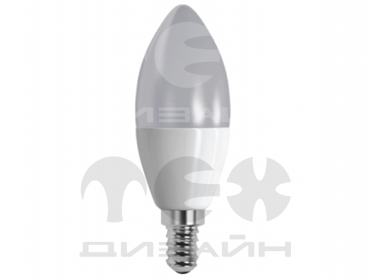 Светодиодная лампа FL-LED C37 5.5W E14 6400К
