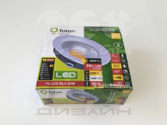 Светильник FL-LED DLA 30W 4200K