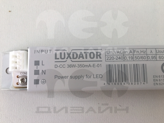  D-CC 36W-350mA--01 (IC 850) LUXDATOR