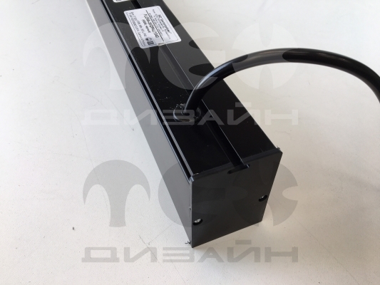 Подвесной светодиодный светильник для офиса FLORA-18/OPAL-790/IP40 (4000K, черный)