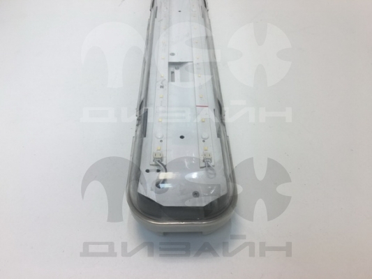 Светодиодный светильник "ВАРТОН BASIC" СТРОНГ промышленный класс защиты IP65 674*90*68 мм 18Вт 4000К с прозрачным рассеивателем