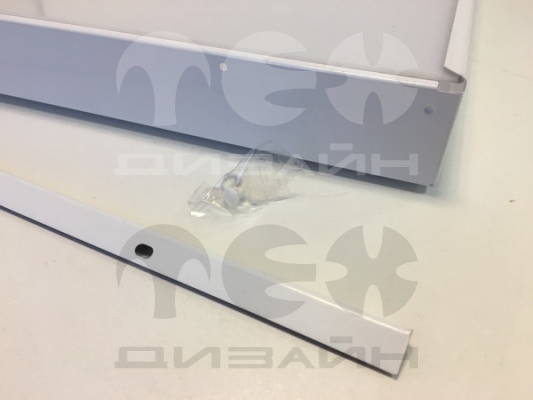Светодиодный светильник VARTON A070 2.0 офисный встраиваемый/накладной 45 Вт 4000 K 595х595х50 мм IP40 с опаловым рассеивателем белый