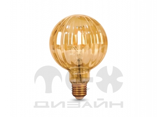   Gauss Filament G100 4W 380lm 2400K E27 golden Baloon LED