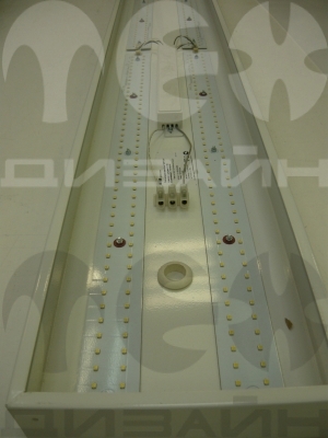 Светодиодный светильник VARTON E270 для образовательных учреждений встраиваемый/накладной 1195х180х50 мм 36 ВТ 3950К