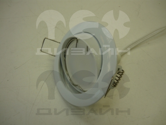 Светильник Gauss Metal CA005 Круг, поворотный, белый, MR16 GU5.3 7W 4100K 220V