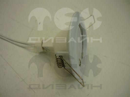 Светильник Gauss Metal CA001 Круг, белый, MR16 GU5.3 7W 4100K 220V